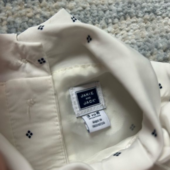 Janie and Jack White equestrian Dress 3-6 months - Picture 3 of 5